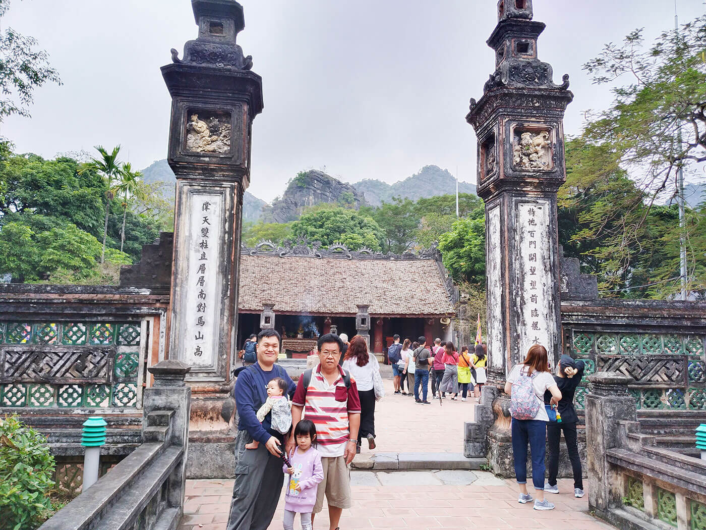 【越南自由行】越南寧平陸龍灣一日遊 華閭古都、三谷 9 华闾古都