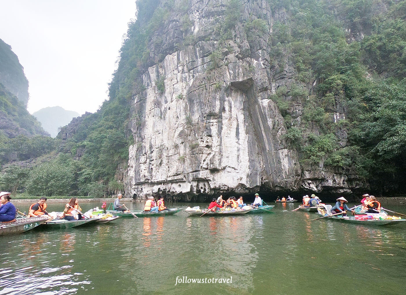 【越南自由行】越南寧平陸龍灣一日遊 華閭古都、三谷 19 越南水上市场