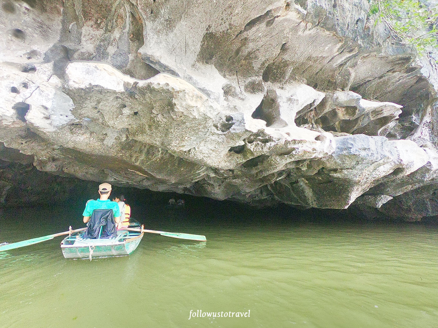 【越南自由行】越南寧平陸龍灣一日遊 華閭古都、三谷 17 tamcoc stone cave