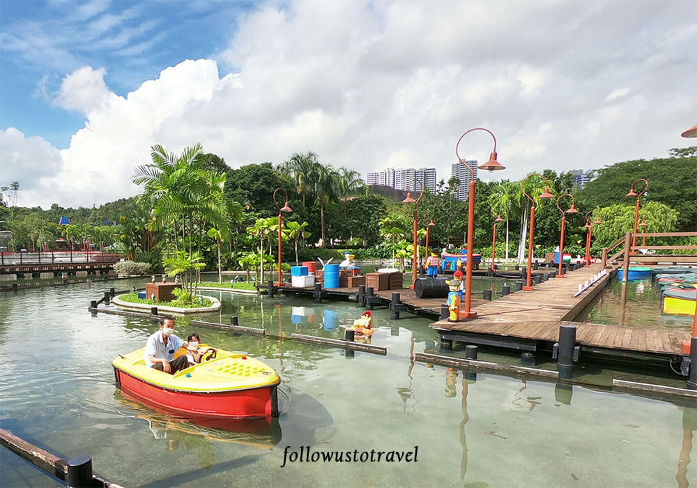 legoland malaysia 乐高划船学院