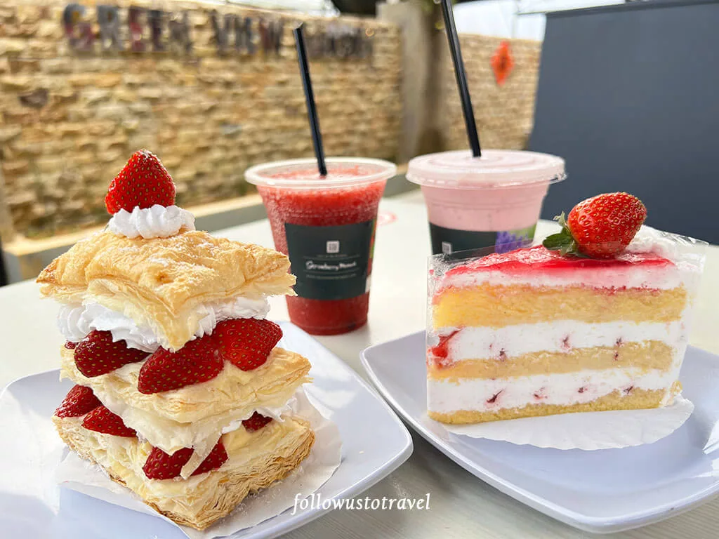 金馬倫美食草莓慕斯蛋糕