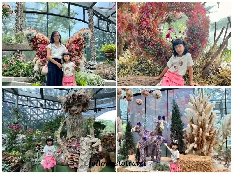 濱海灣花園奇幻花園 floral fantasy