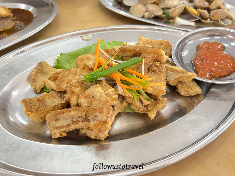 适耕庄美食炸鲨鱼片