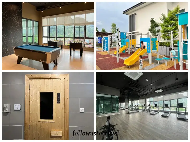 【怡保民宿】Cozy Suite with 270 Degree Mountain and Theme Park Views 山林樂園美景,玩迷失樂園住這裡! 22 怡保民宿 sunway onsen suites设施