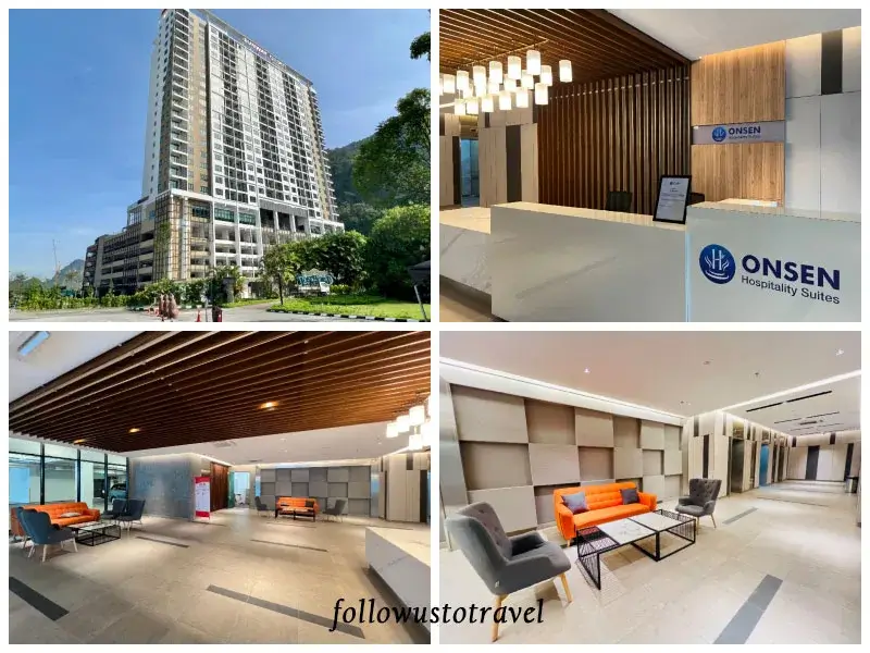 【怡保民宿】Cozy Suite with 270 Degree Mountain and Theme Park Views 山林樂園美景,玩迷失樂園住這裡! 3 怡保民宿sunway onsen suites大厅