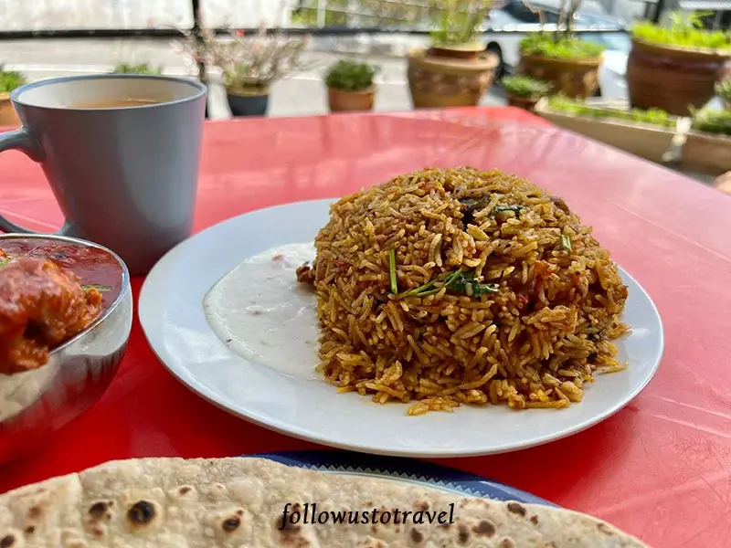 金馬倫美食Singh Chapati Chicken Biryani
