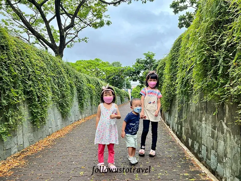 福康寧公園螺旋台階