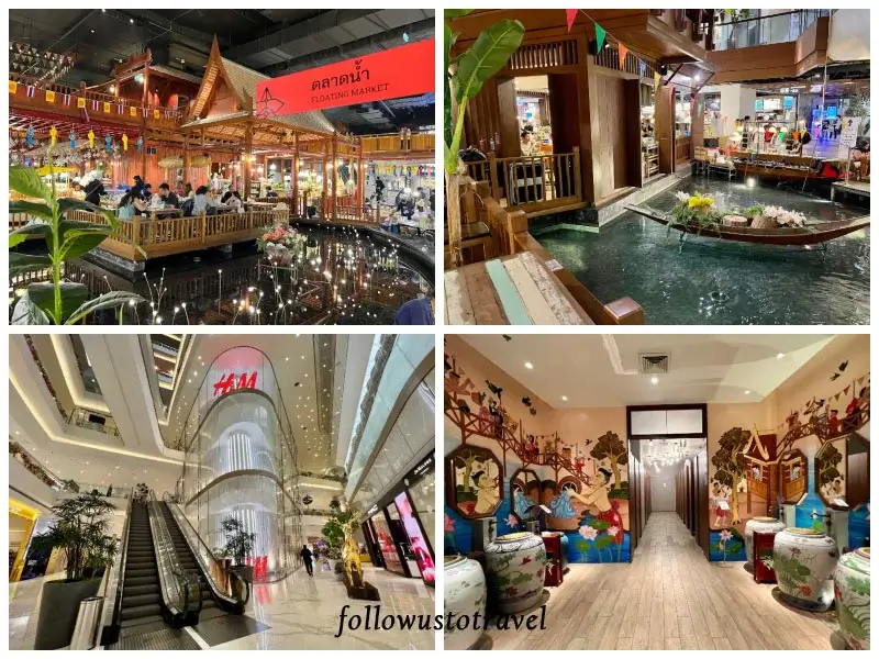 曼谷景點暹羅天地水上市場
