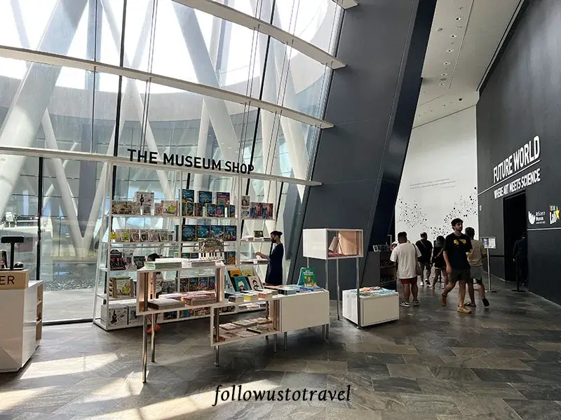 新加坡藝術科學博物館 the museum shop