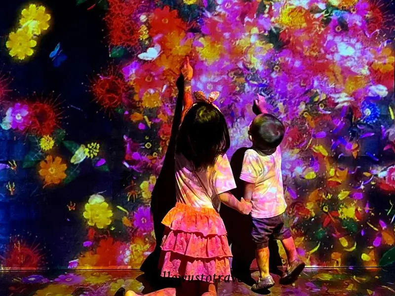 新加坡藝術科學博物館花與人