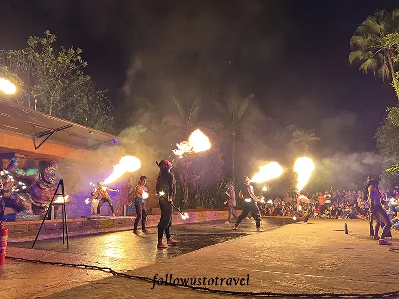 迷失樂園火舞表演