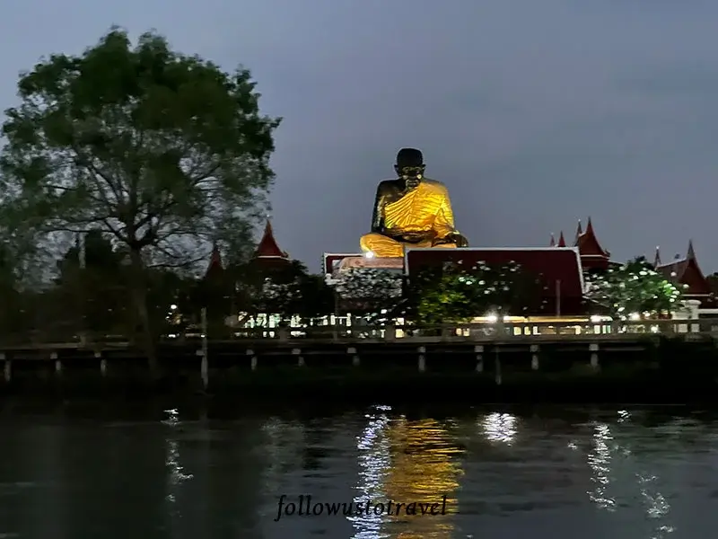 【曼谷水上市場一日遊】美功鐵道市場和安帕瓦,火車奇景、遊河賞螢、住宿推薦 23 安帕瓦水上市場 wat bang kapom