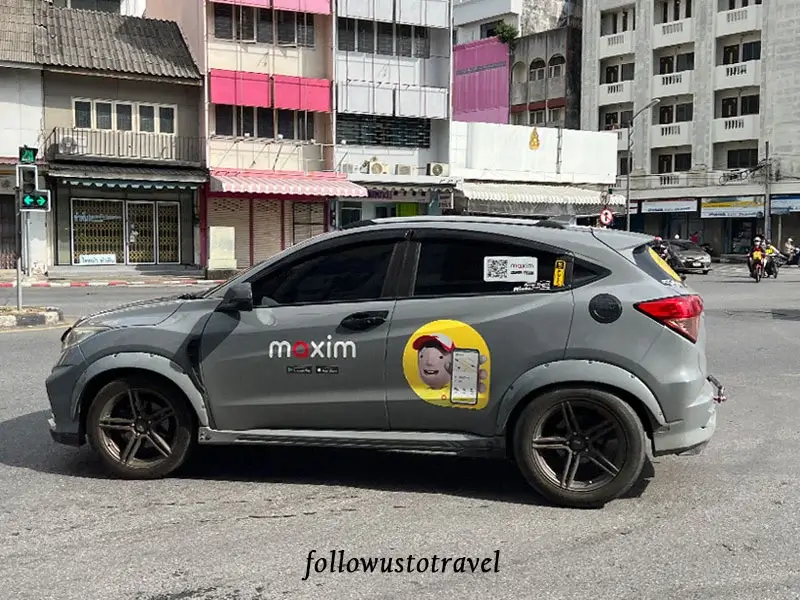 泰國叫車APP maxim app