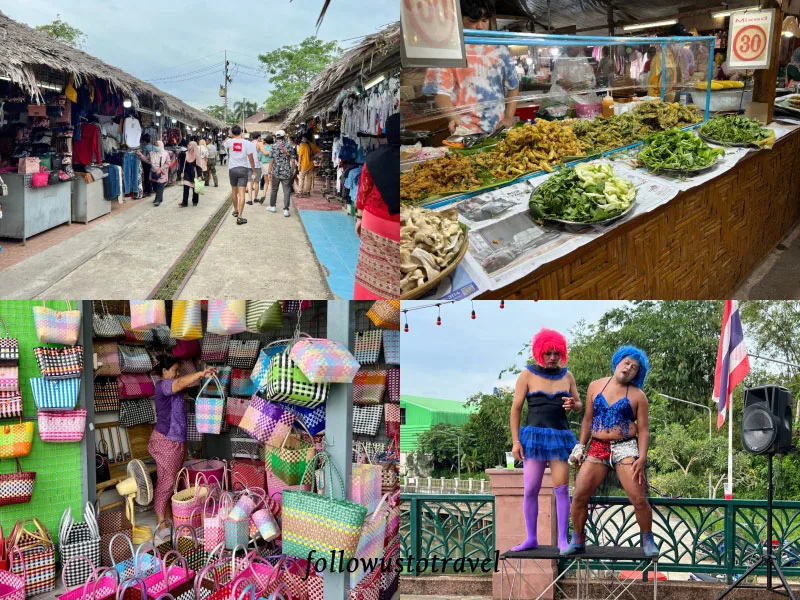 合艾景點合艾水上市場 Khlong Hae Floating Market