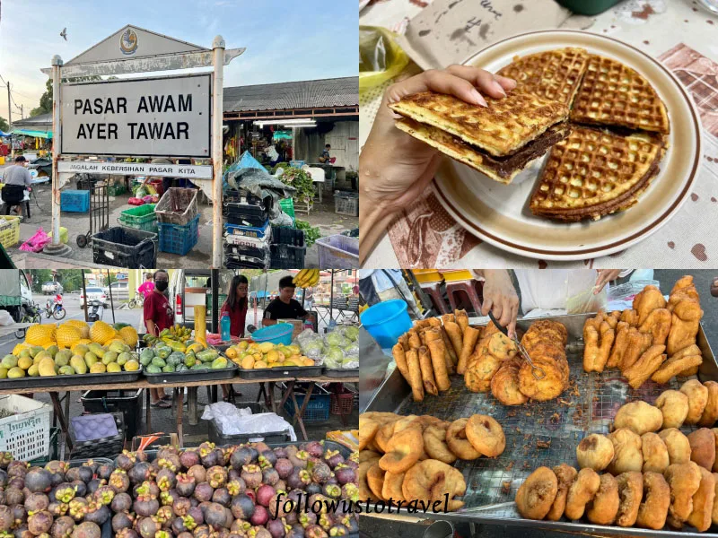 实兆远景点 pasar awam ayer tawar