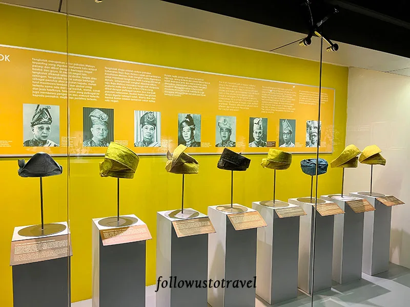 马来西亚国家博物馆皇室的帽子Tengkolok Diraja