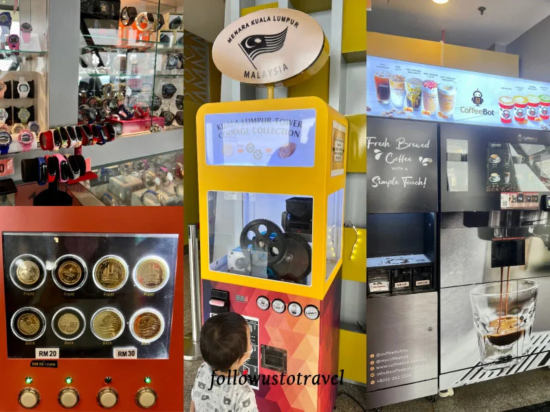 【2025吉隆坡塔】吉隆坡景點 KL Tower 空中觀景台/空中漫步/空中玻璃屋門票交通全攻略 8 吉隆坡塔 KL Tower 紀念品區