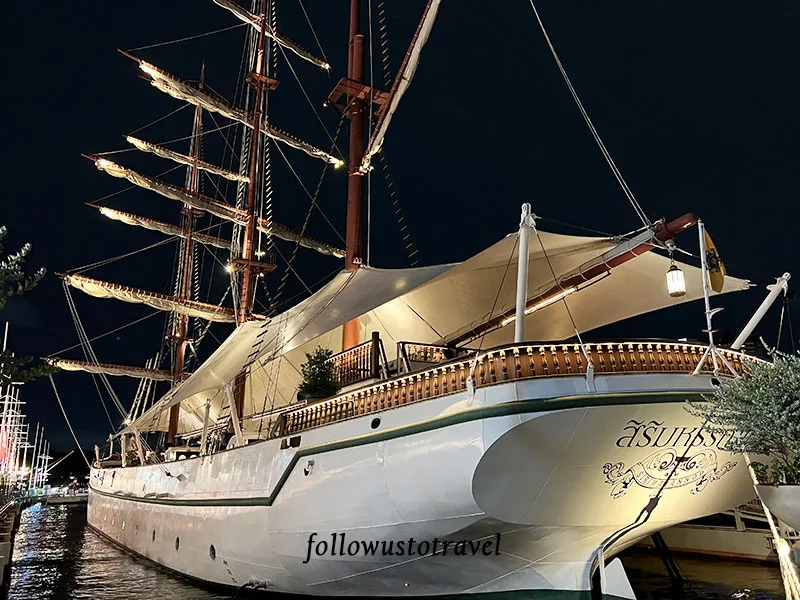 曼谷帆船餐廳Sirimahannop吉祥號 昭披耶河畔美景配上美食 2 Sirimahannop吉祥号曼谷帆船餐厅