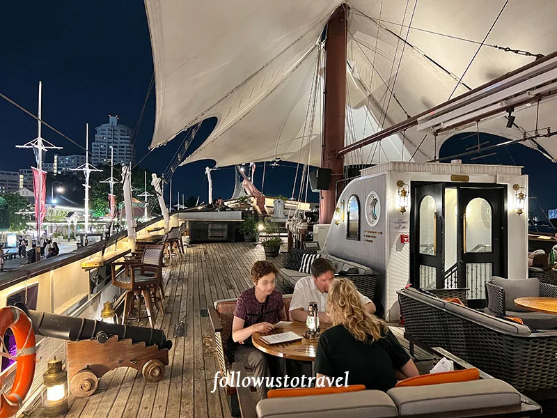 曼谷帆船餐廳Sirimahannop吉祥號 昭披耶河畔美景配上美食 6 Sirimahannop吉祥號曼谷帆船餐廳
