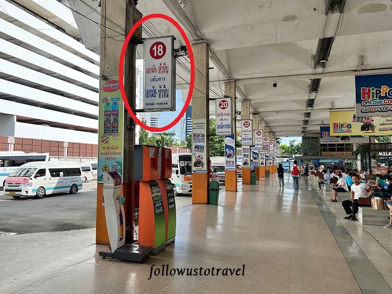 曼谷到華欣交通 曼谷東巴士站 Ekkamai Bus Terminal
