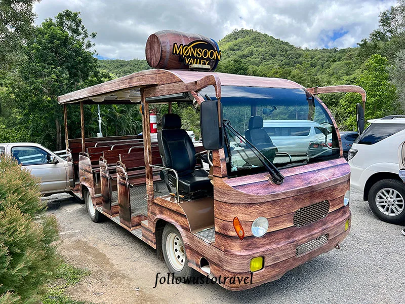 華欣景點華欣葡萄酒莊遊園車