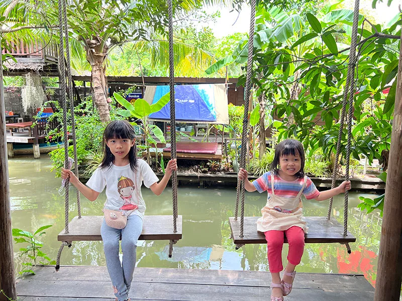 曼谷水上市場空叻瑪榮水上市場 Khlong Lat Mayom Floating Market Antique Dock Coffee