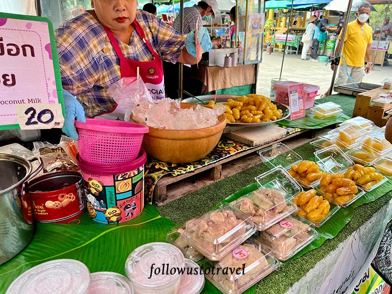 曼谷水上市場 Wat Saphan Floating Market