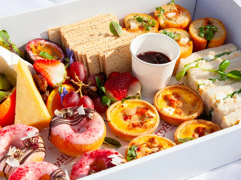 墨爾本景點 CherryHill Orchards 野餐盒