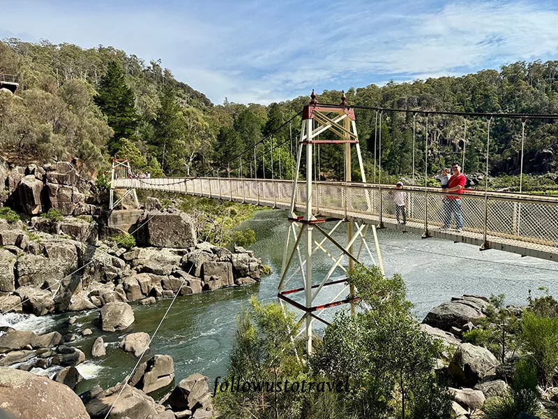 塔斯馬尼亞必去激流峽谷吊橋 Alexandra Suspension Bridge