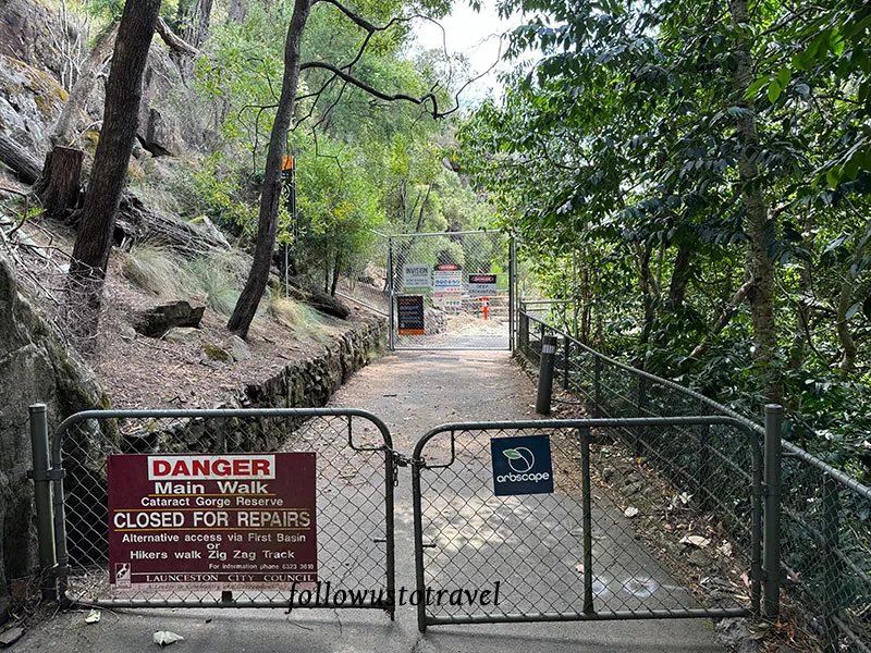 塔斯馬尼亞必去激流峽谷 Cataract Walk