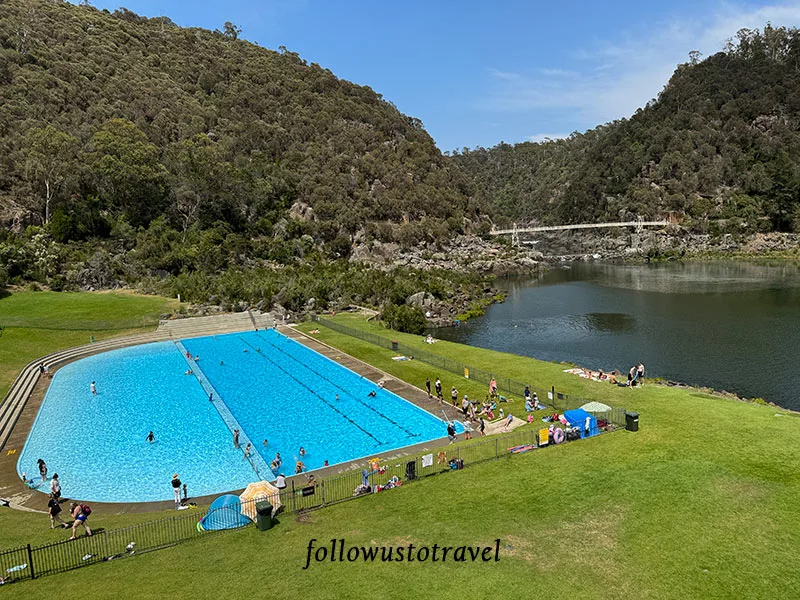 塔斯馬尼亞必去激流峽谷游泳池 Cataract Gorge Reserve
