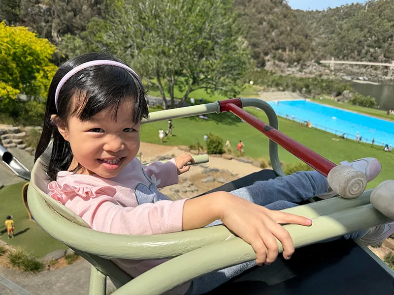 塔斯馬尼亞必去激流峽谷空中吊椅Gorge Scenic Chairlift