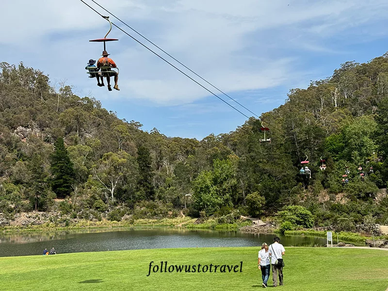 塔斯馬尼亞必去激流峽谷空中吊椅Gorge Scenic Chairlift