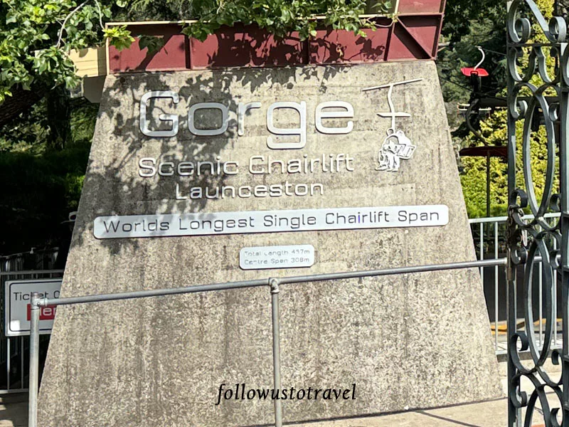 塔斯馬尼亞必去激流峽谷空中吊椅Gorge Scenic Chairlift
