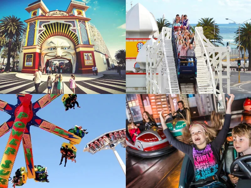 墨爾本景點墨爾本動物園 墨爾本月亮公園 Melbourne Luna Park