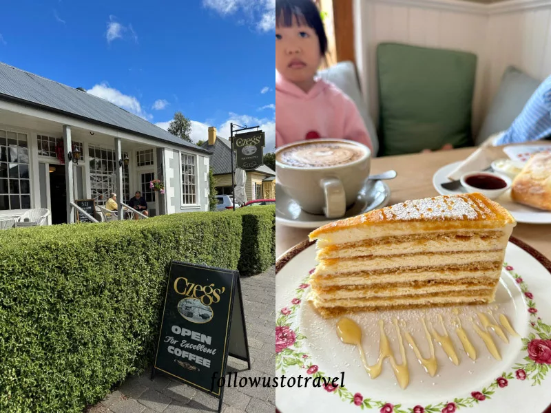 塔斯馬尼亞住宿 入住古老童話里奇蒙小鎮Corner Cottage Guesthouse 2 Czegs' Richmond 司康和蜂蜜蛋糕