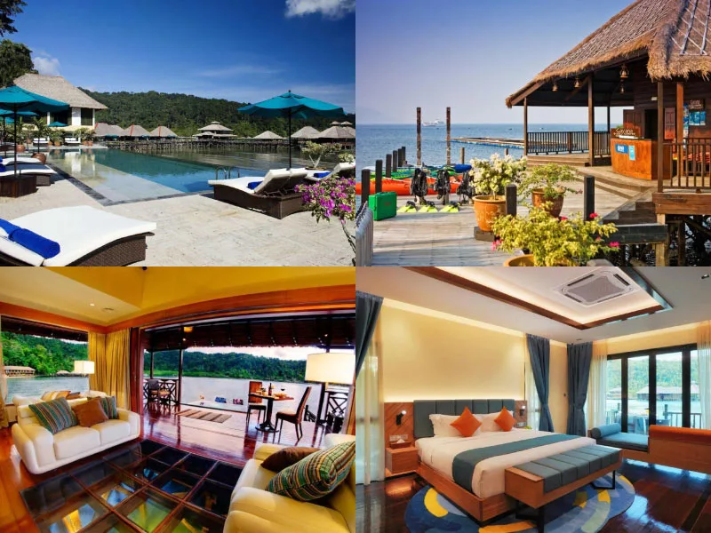 沙巴酒店 Gayana Marine Resort