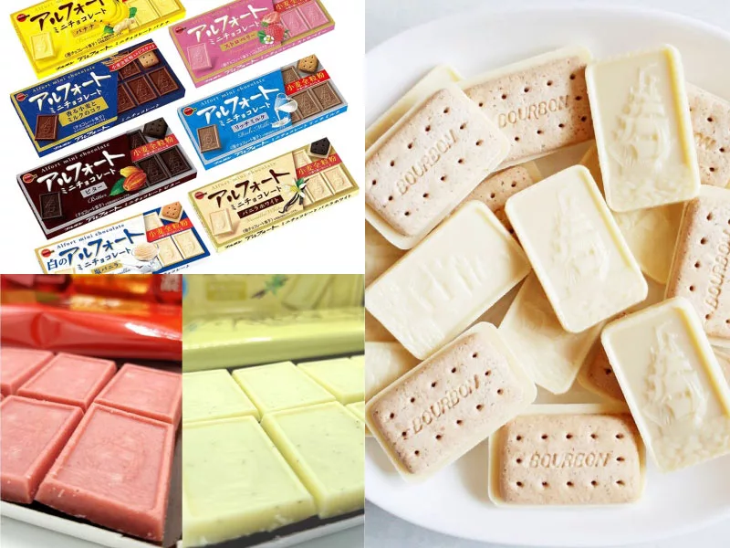 日本必買伴手禮Bourbon 巧克力帆船餅乾