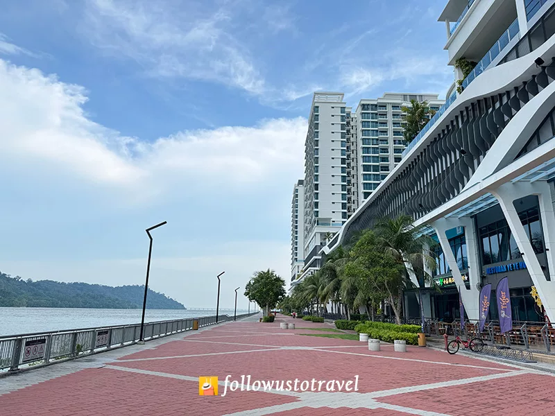 檳城水上餐廳Pulau Rimau Ferry