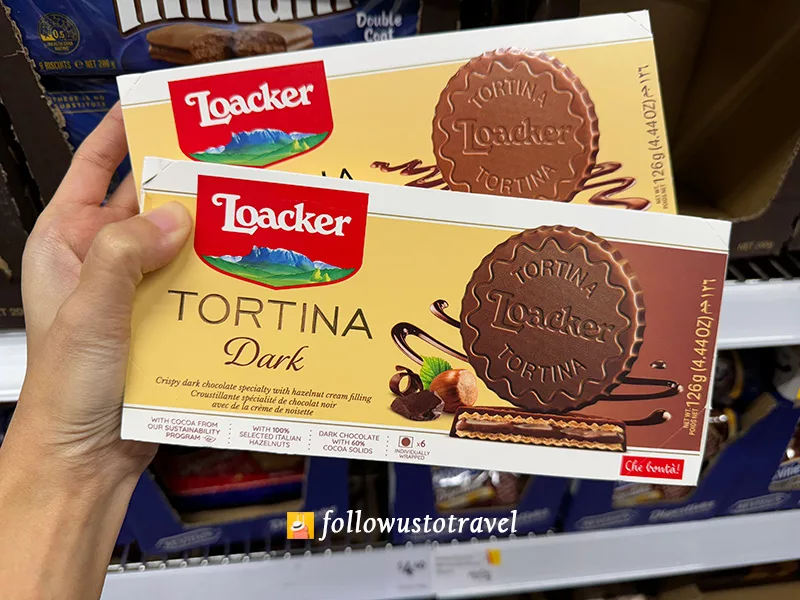 澳洲必買Loacker Tortina Dark