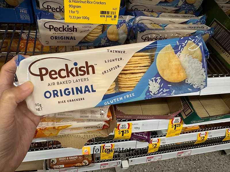澳洲伴手禮Peckish 米餅