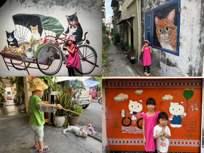 【2025檳城景點推薦】檳城自由行這樣玩 交通行程規劃 4 檳城壁畫街