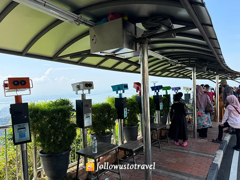 2025檳城升旗山最新攻略 門票交通 升旗山纜車/生態公園/山頂咖啡廳 25 升旗山望遠鏡