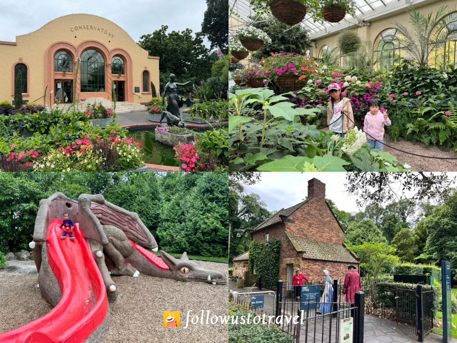 墨爾本公園斐茲洛伊花園 Fitzroy Gardens