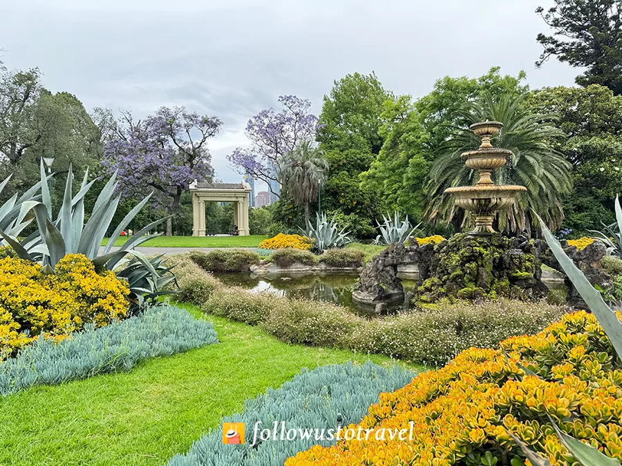墨爾本公園斐茲洛伊花園 Fitzroy Gardens