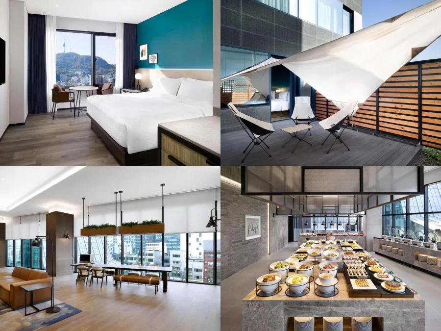 【2025明洞住宿】12間明洞飯店推薦,近車站、下樓就是明洞商圈 19 首爾明洞朝鮮福朋喜來登飯店