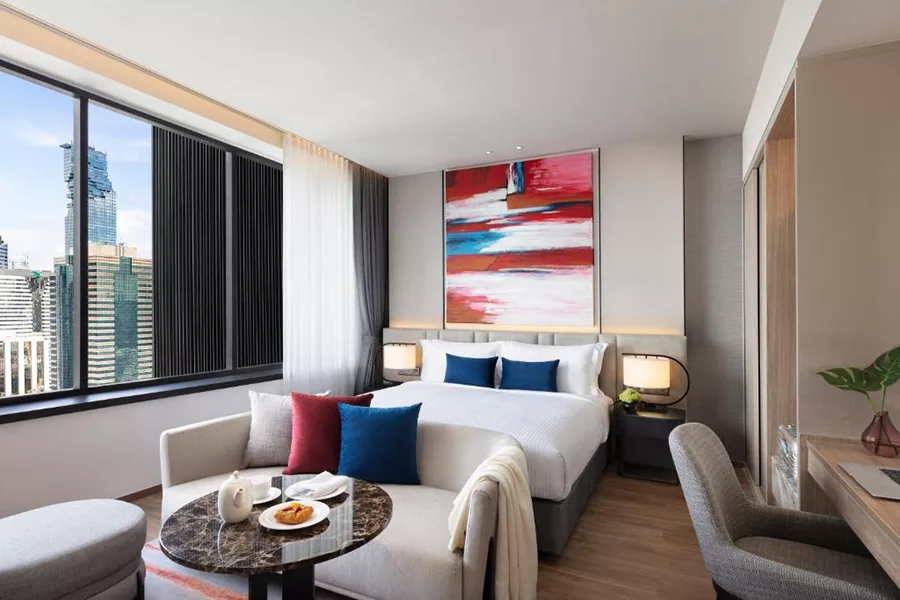 【2025曼谷住宿】最新!高CP值曼谷飯店推薦 近BTS站,平價和五星級 28 雅詩閣大使館沙吞