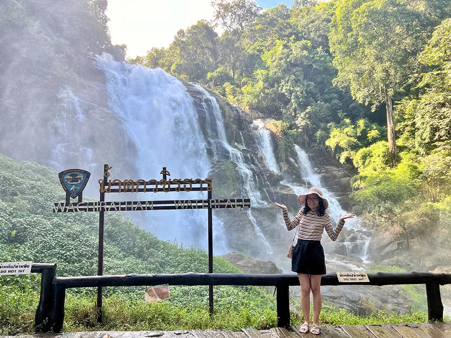 哇棲拉探瀑布 Wachirathan Waterfall
