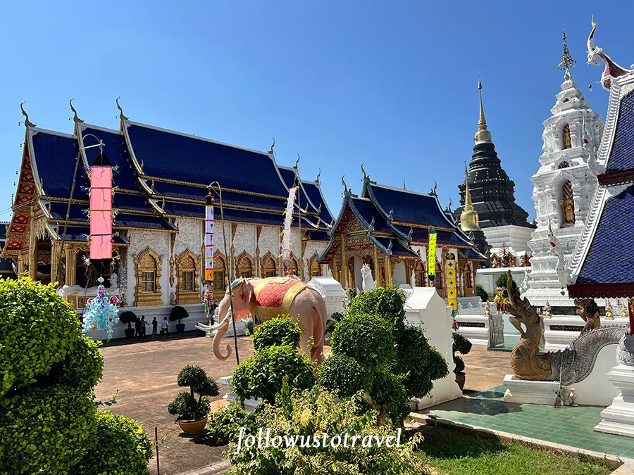 清邁藍廟 Wat Den Sali Si Mueang Kaen