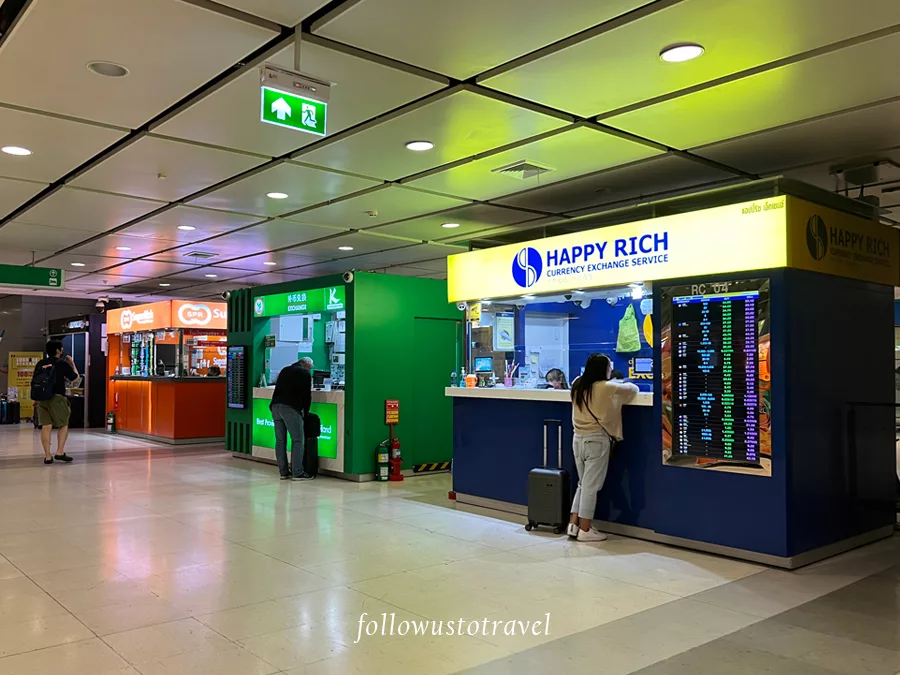 泰國換匯地點素萬那普機場 